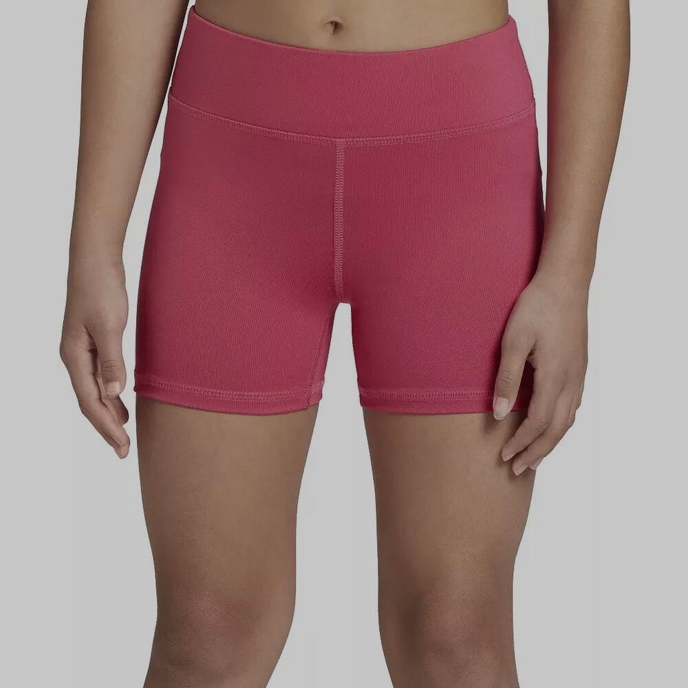 DSG Girls' 3" Momentum Shortie - Girls Size Medium - Fitted Pink